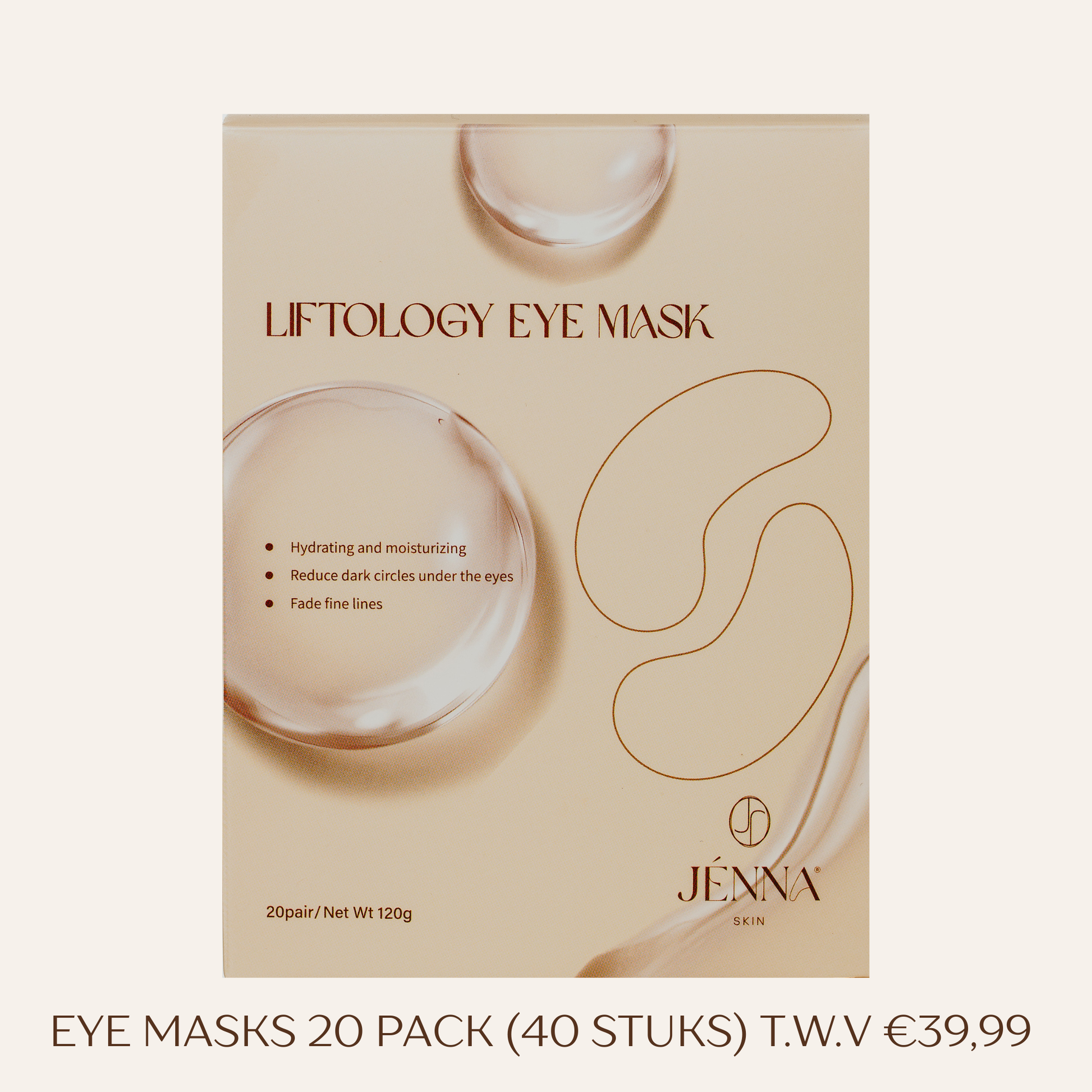 B2B Bijbestelling | 10 boxen (200 stuks)| Eye masks