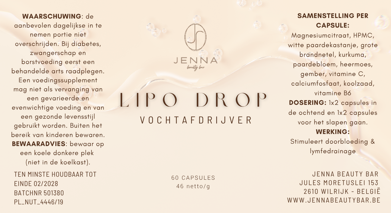 LIPO drop - vochtafdrijver