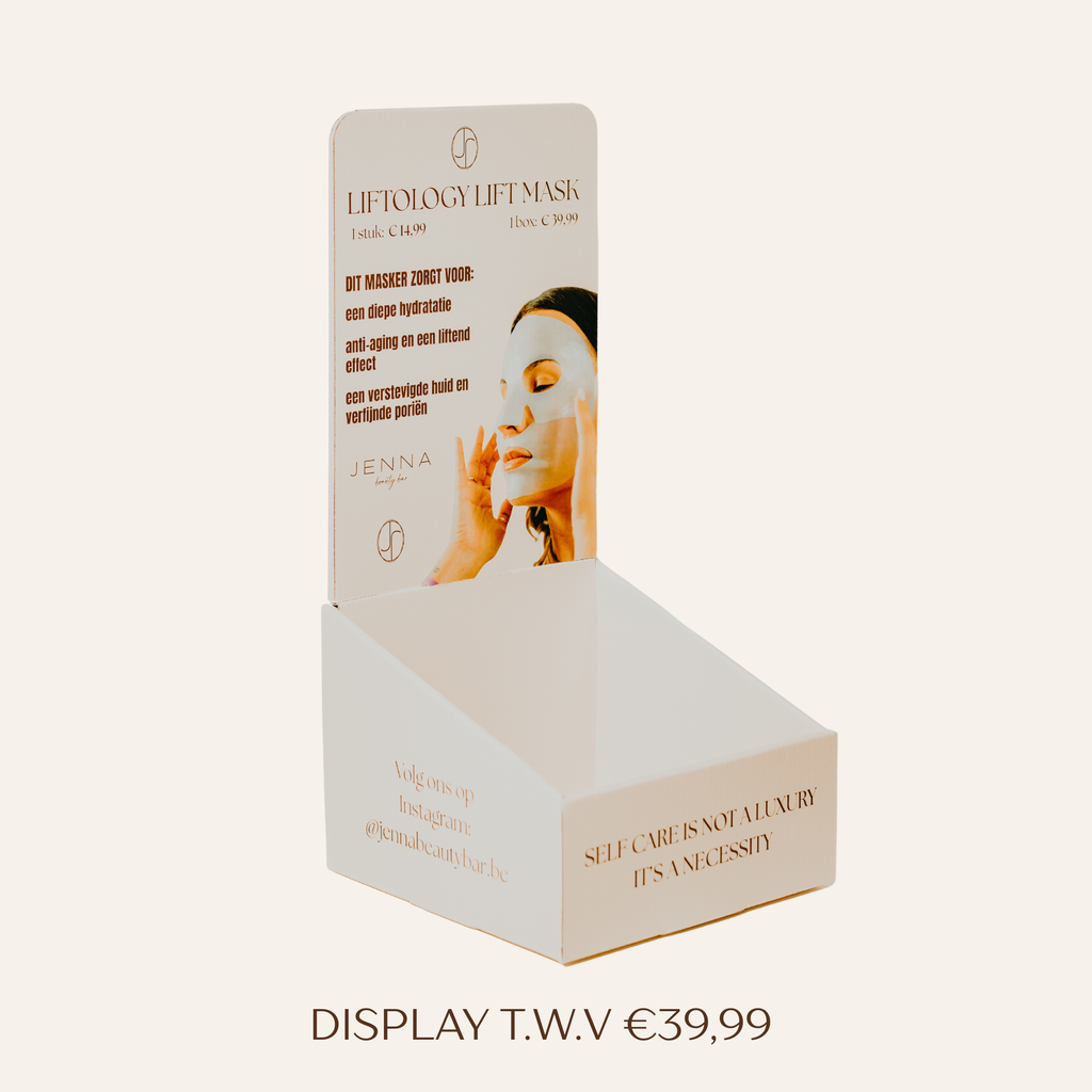 B2B 15 maandboxen + 2 gratis maandboxen (68 maskers) met toonbank display | Face masks