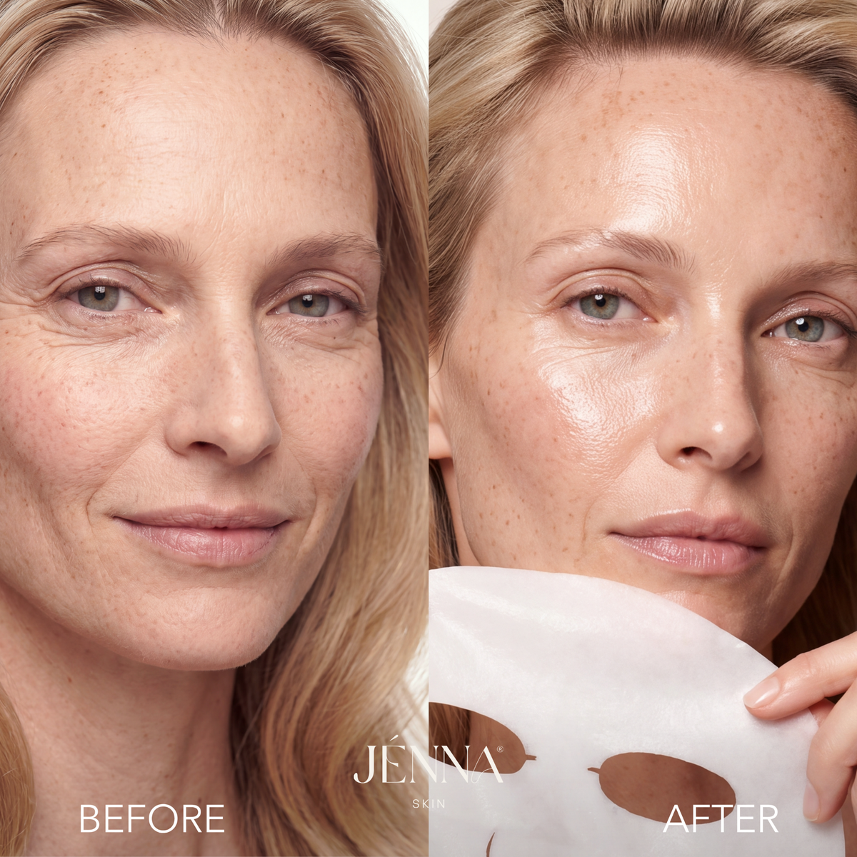 LIFTOLOGY LIFT face mask | Box met 4 maskers | Collageen anti-aging masker voor huidverstrakking