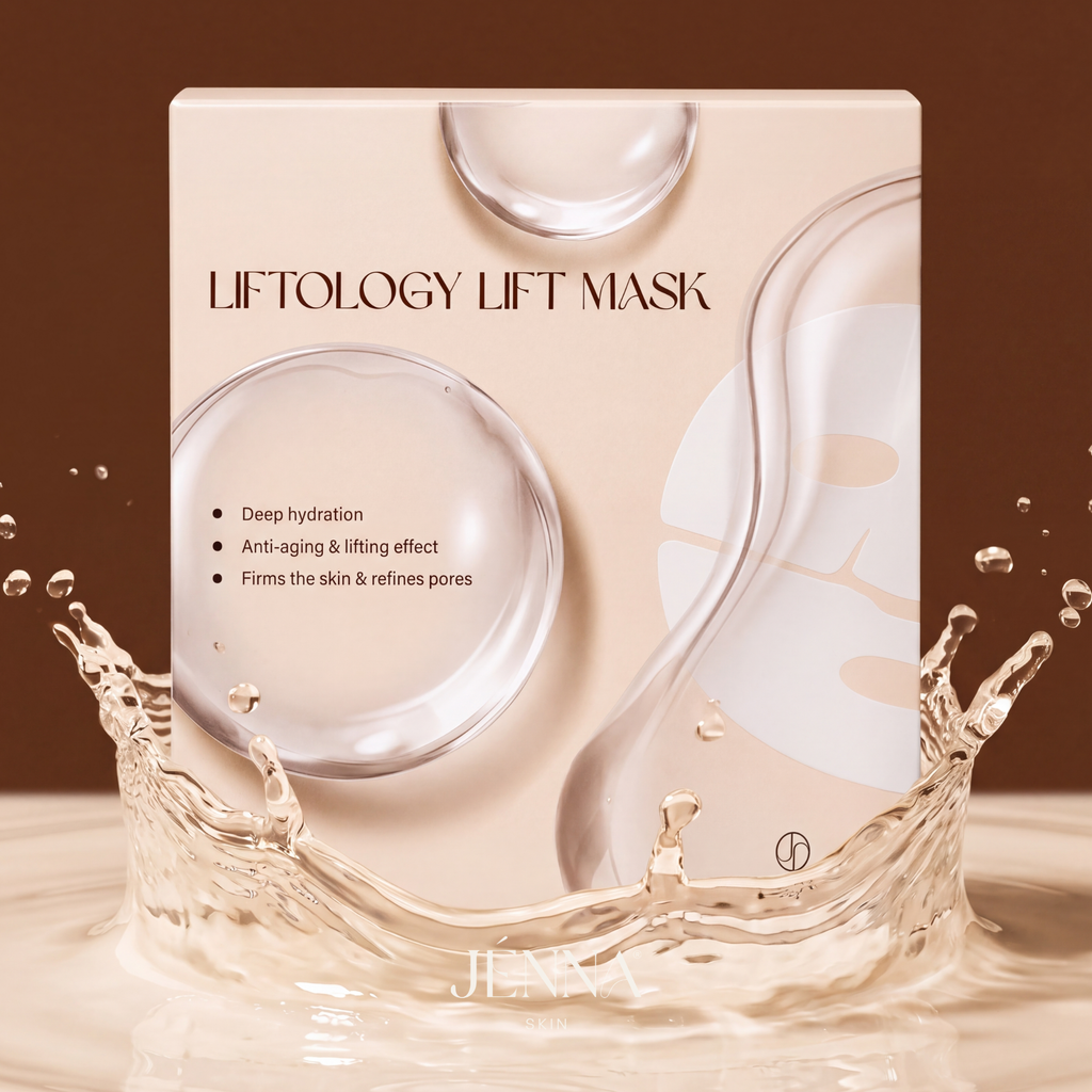 LIFTOLOGY face masker | Box met 4 maskers | Maskers voor huidverstrakking